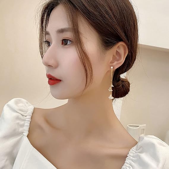 Palora's Diamond Butterfly Tassel Stud