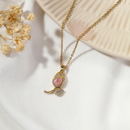 🌸 Palora Rosy Dew Necklace