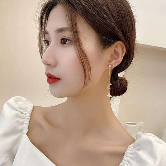 Palora's Diamond Butterfly Tassel Stud