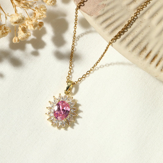 💕 Palora Blush Sutra Necklace