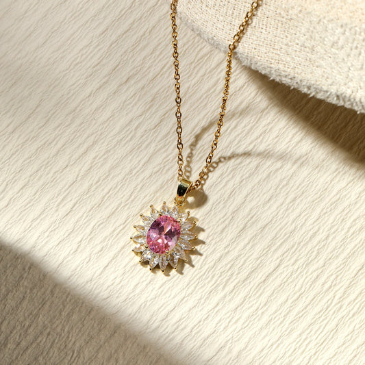 💕 Palora Blush Sutra Necklace