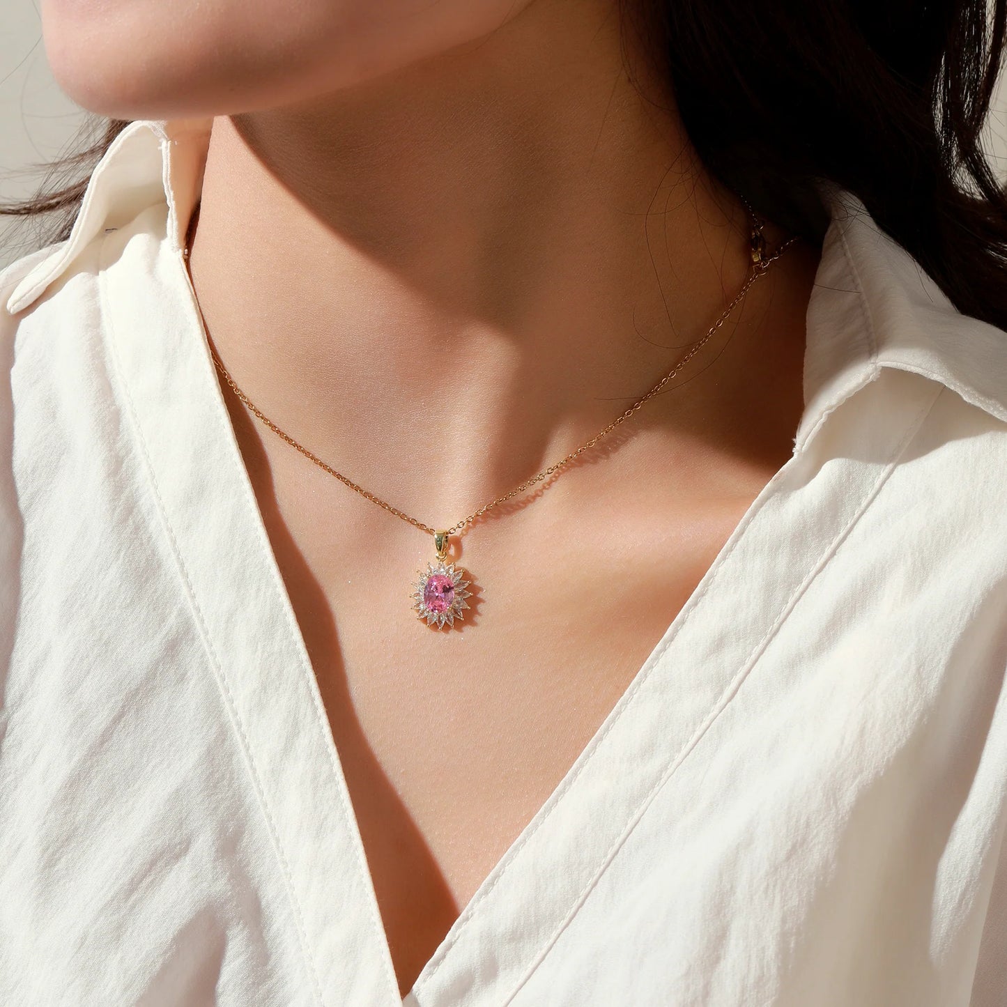 💕 Palora Blush Sutra Necklace