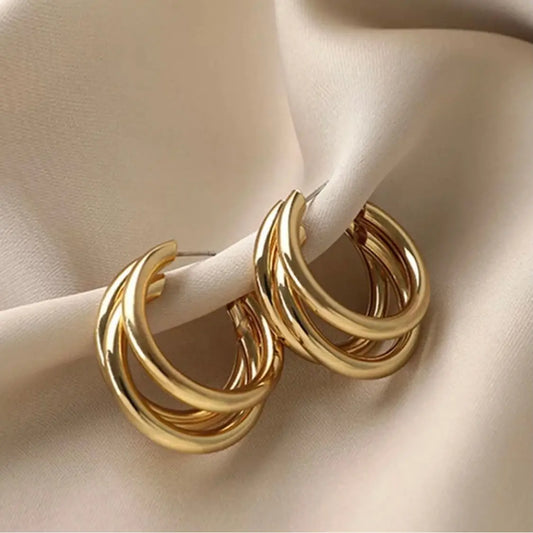 ✨Bold Triple Hoop Earrings
